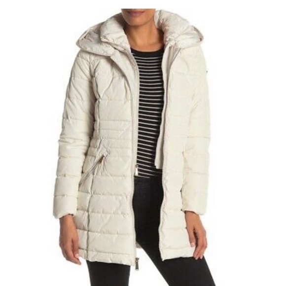 Laundry By Shelli Segal Jackets & Blazers - Laundry by Shelli Segal Large Hooded Puffer Jacket